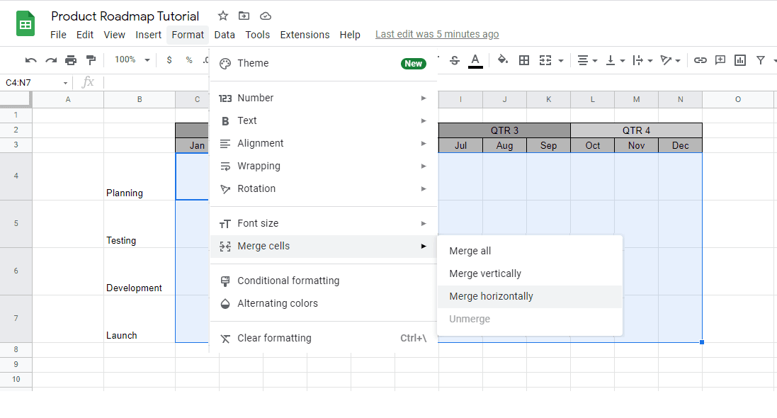 How to make a project roadmap online